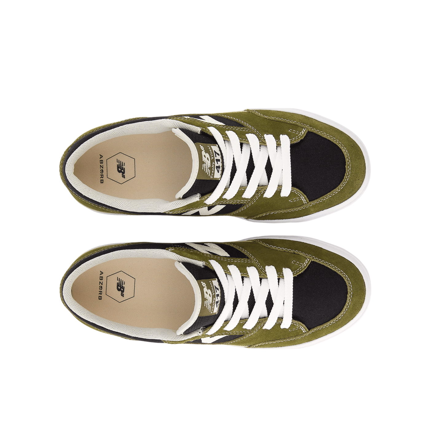 New Balance Numeric - Franky Villani 417 Low Shoes - Woodland/Black