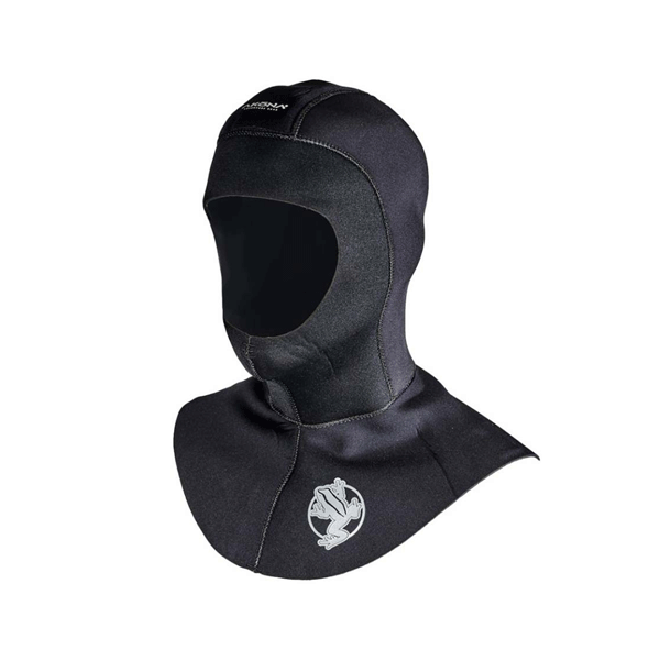 Akona - 5/3mm Quantum Stretch Vented Hood - Black SALE