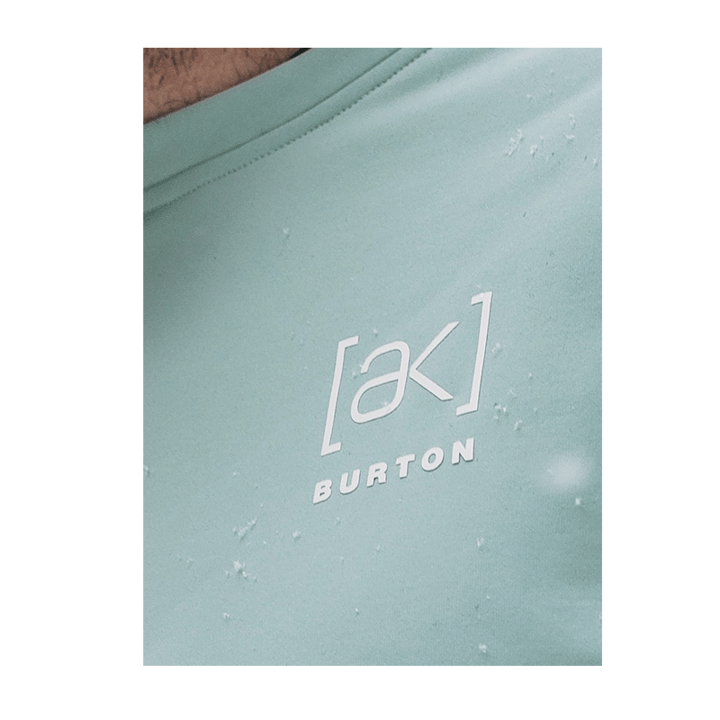 Burton - AK Baker Stretch Fleece Crew -Petrol Green NEW FOR 2025 SALE