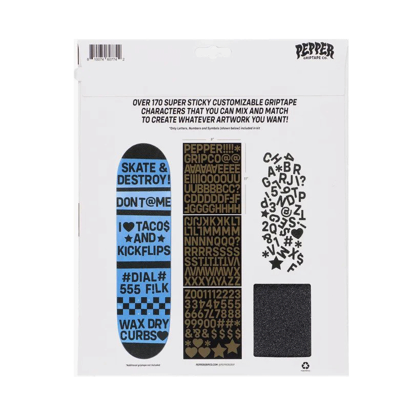 Pepper - G5 Alpha# Custom Griptape Kit