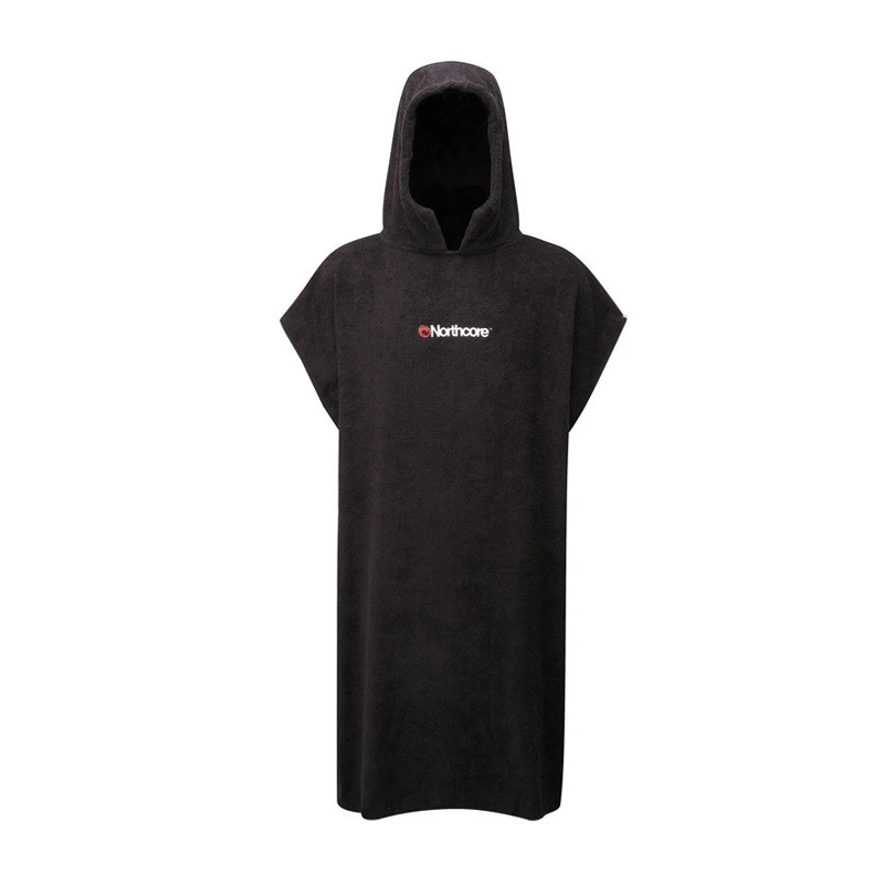 Northcore - Beach Basha Changing Robe - Black SALE