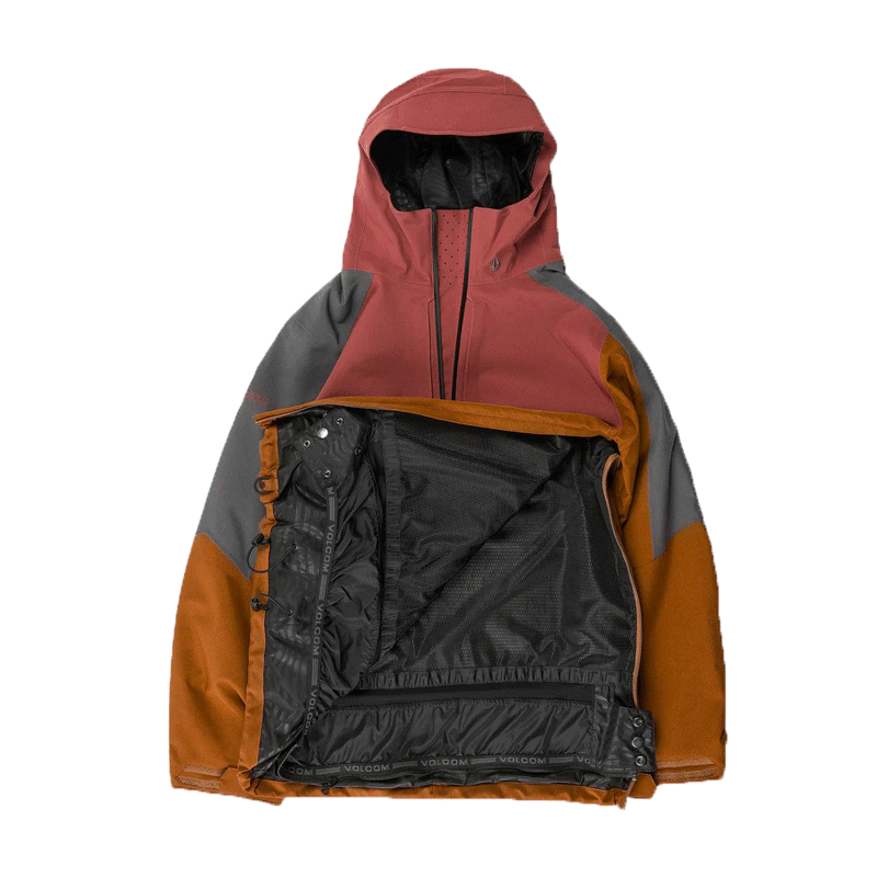 Volcom - Brighton Pullover Snowboard Jacket - Caramel NEW FOR 2025 SALE