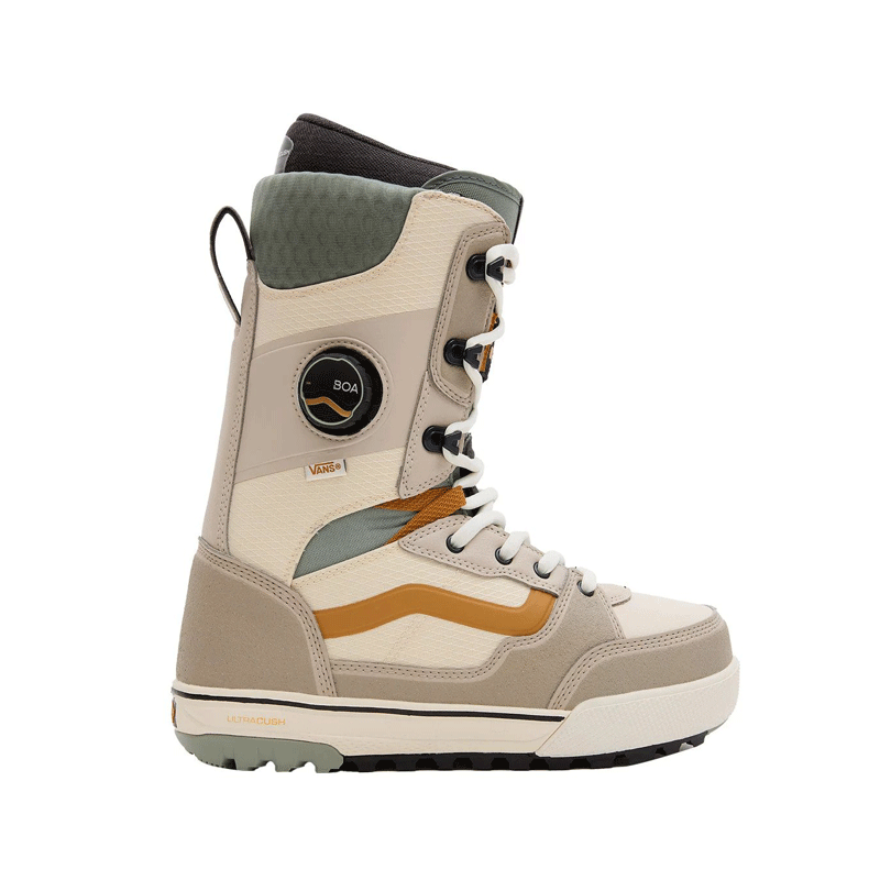 Vans Invado Pro Snowboard Boots Beige NEW FOR 2024 Magic Toast