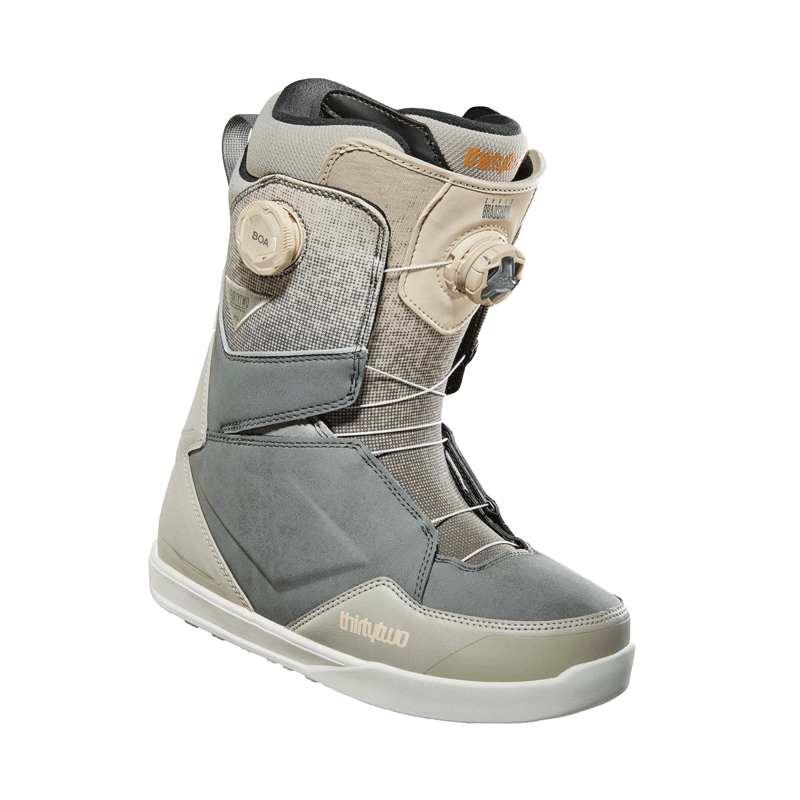 32 (ThirtyTwo) Lashed Double Boa Bradshaw Snowboard Boots Grey