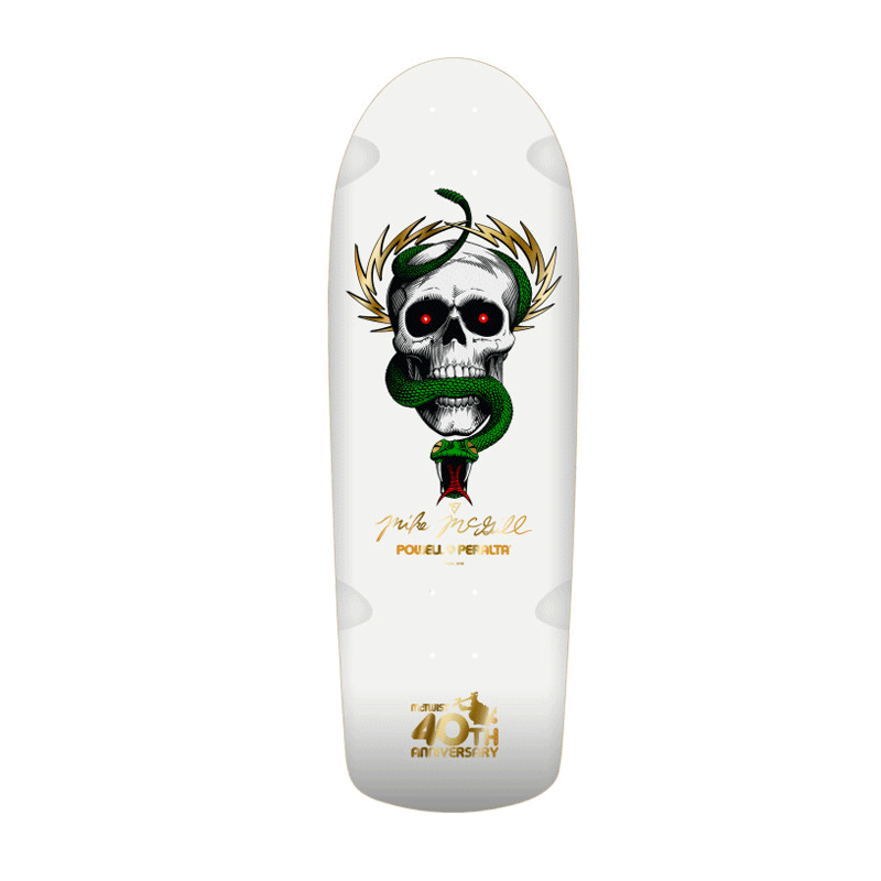 Powell Peralta - Mike McGill Skull & Sword McTwist 40th Anniversary Deck - 10"