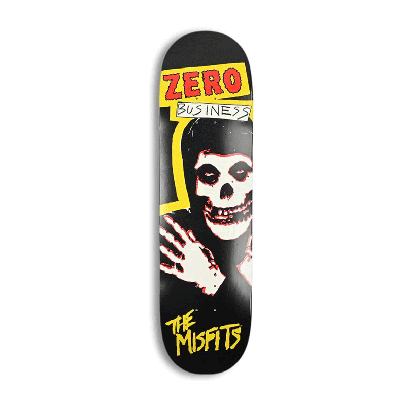 Zero - Misfits Business Glow In The Dark Deck - 8.25"