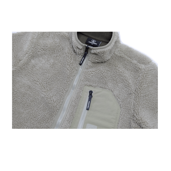 Volcom - Muzzer Fuzzar Zip Fleece - Green Tea SALE