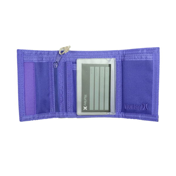 Hurley - One & Only Trifold Wallet - Purple