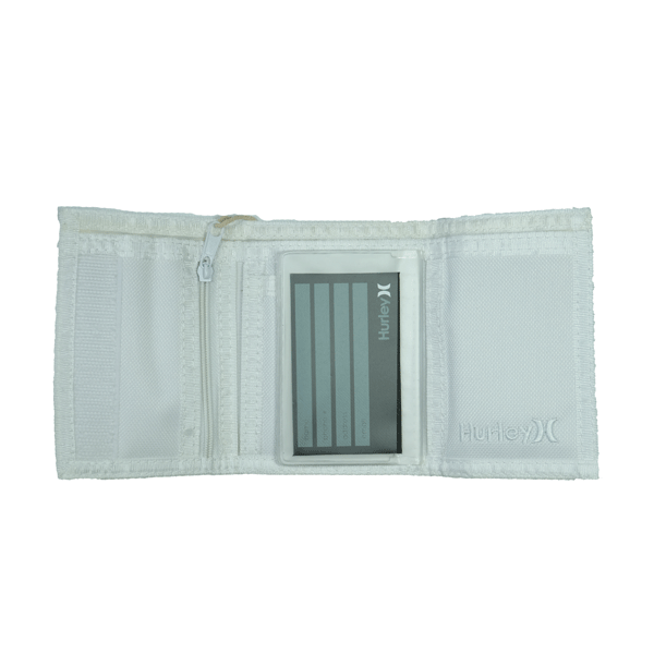Hurley - One & Only Trifold Wallet - White