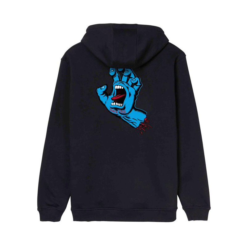 Santa Cruz - Screaming Hand Hoodie - Black