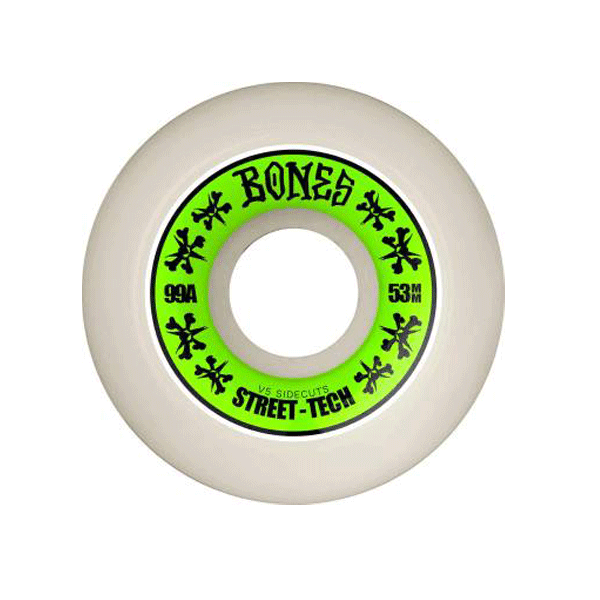 Bones - Street Tech Formula V5 Sidecuts Wheels 99A - 53mm