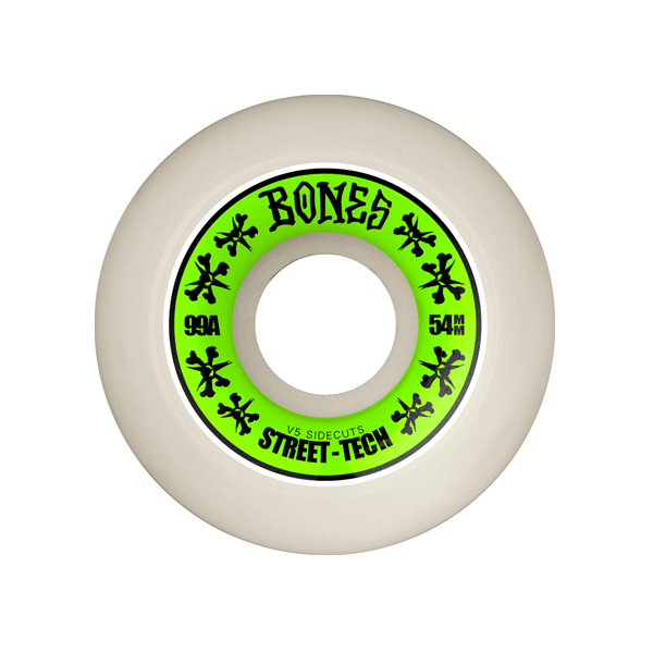 Bones - Street Tech Formula V5 Sidecuts Wheels 99A - 54mm