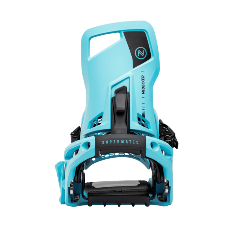 Nidecker - Supermatic Bindings - Escape Cyan NEW FOR 2025 SALE