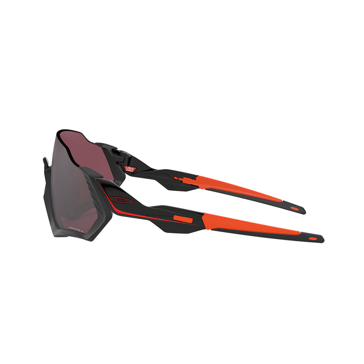 Oakley - Flight Jacket Ignite Sunglasses - Matte Black/Prizm Road Black - Magic Toast
