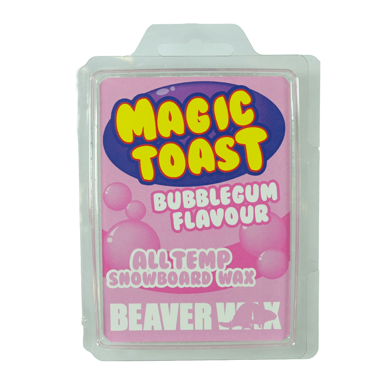 Magic Toast - All Temp Snowboard Wax 130g - Bubble Gum - Magic Toast