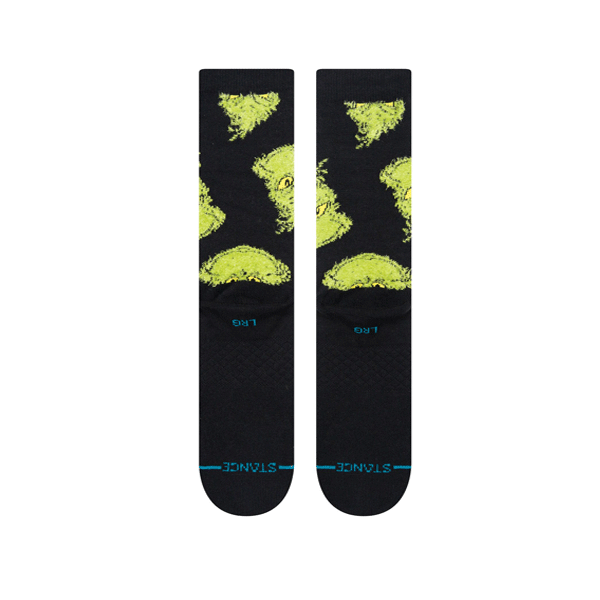 Stance - Mean One Grinch Socks - Black/Green