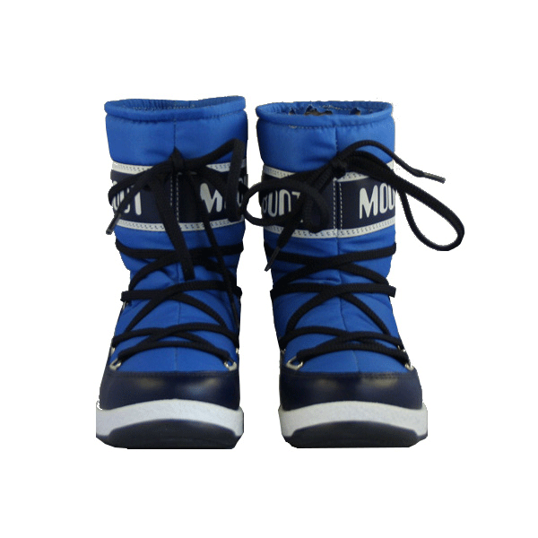 Moon Boot - Kids We Sport Mid Jr - Light Blue Navy