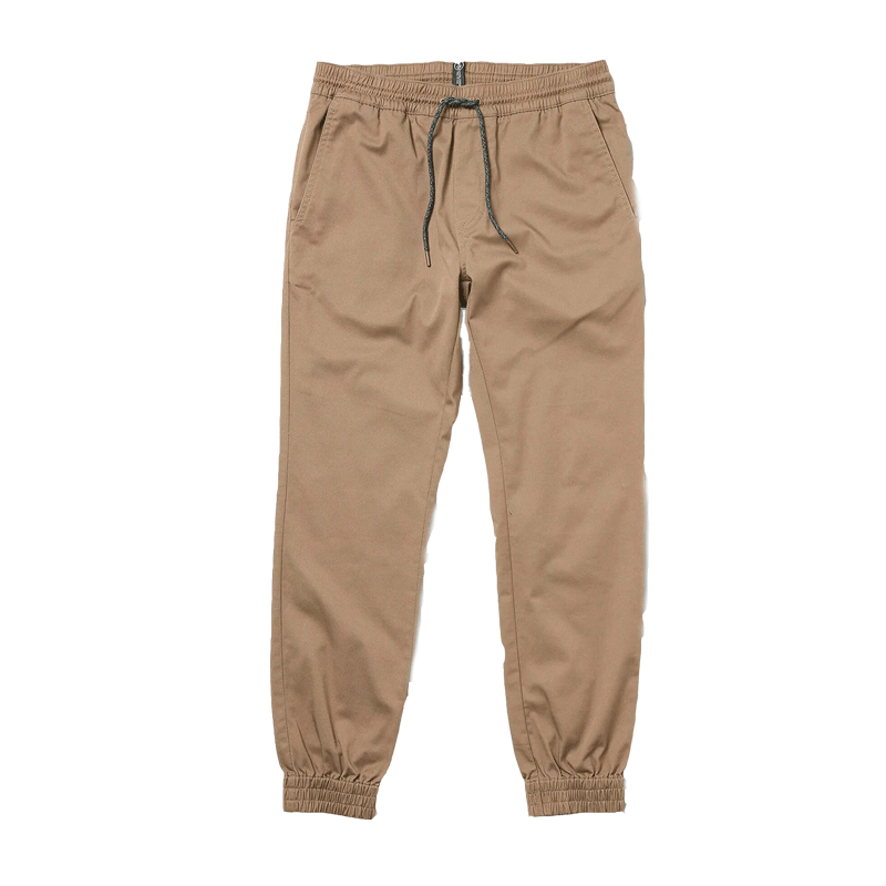 Volcom Frickin Slim Jogger Khaki SALE Magic Toast