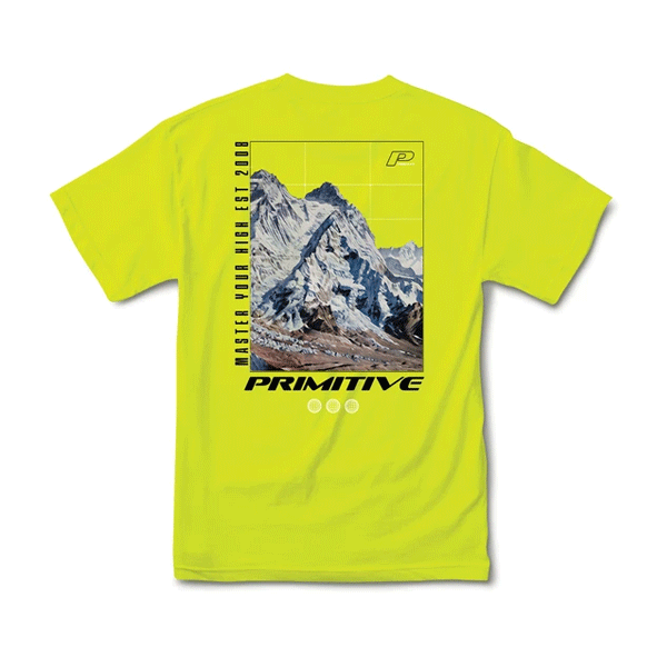 Primitive - Summit T-Shirt - Safety Green SALE