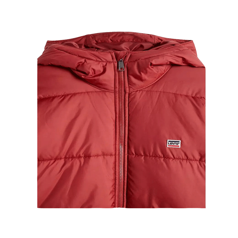 Levis - Telegraph Hooded Jacket - Brick Red SALE
