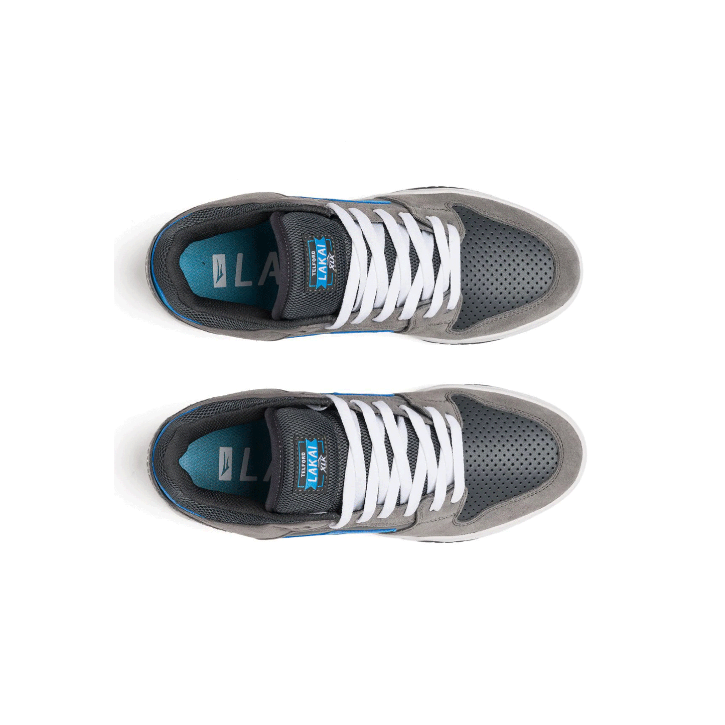 Lakai - Telford Low - Grey/Cyan SALE