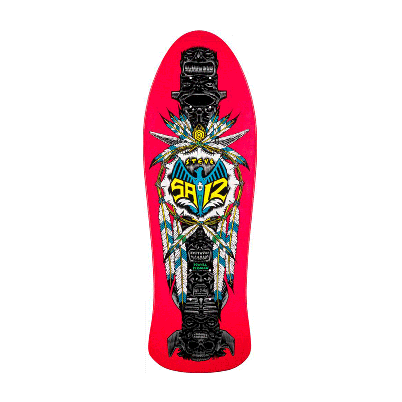 Powell Peralta - Reissue Deck Steve Saiz Totem - 10"