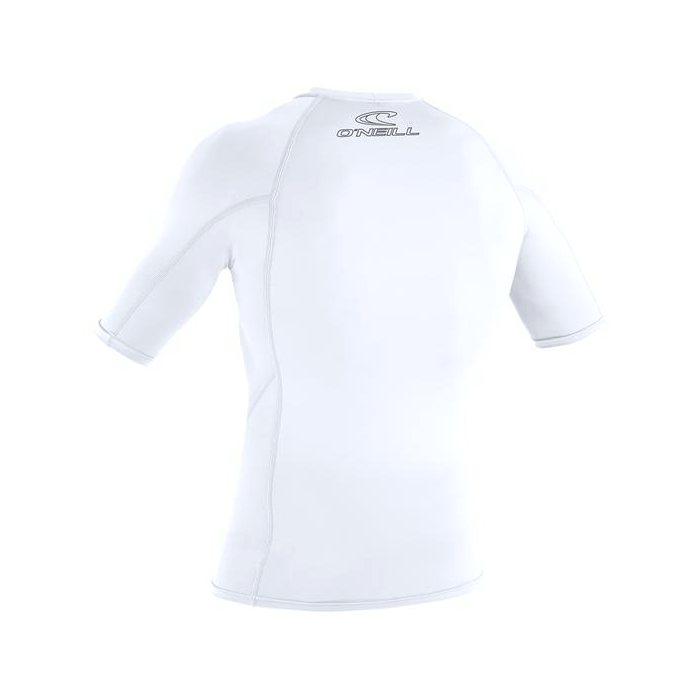 O'Neill - Basic Skins S/S Crew Rash Vest - White - Magic Toast