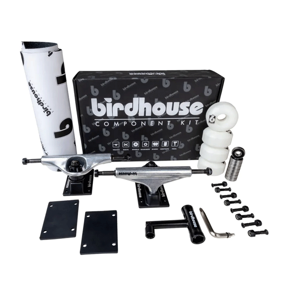 Birdhouse - Component Kit - 5.25 Silver/Black SALE