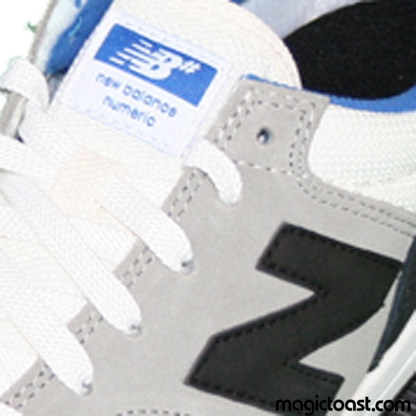 New Balance Numeric - Allston 617 Shoes - Light Grey/Black Suede/Mesh SALE-Magic Toast