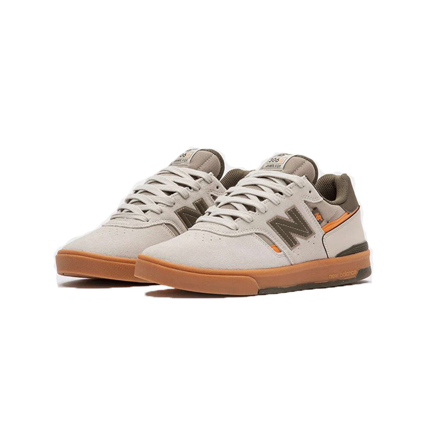 New Balance Numeric - 306 Jamie Foy Cup Shoes - Timberwolf/Dark Moss
