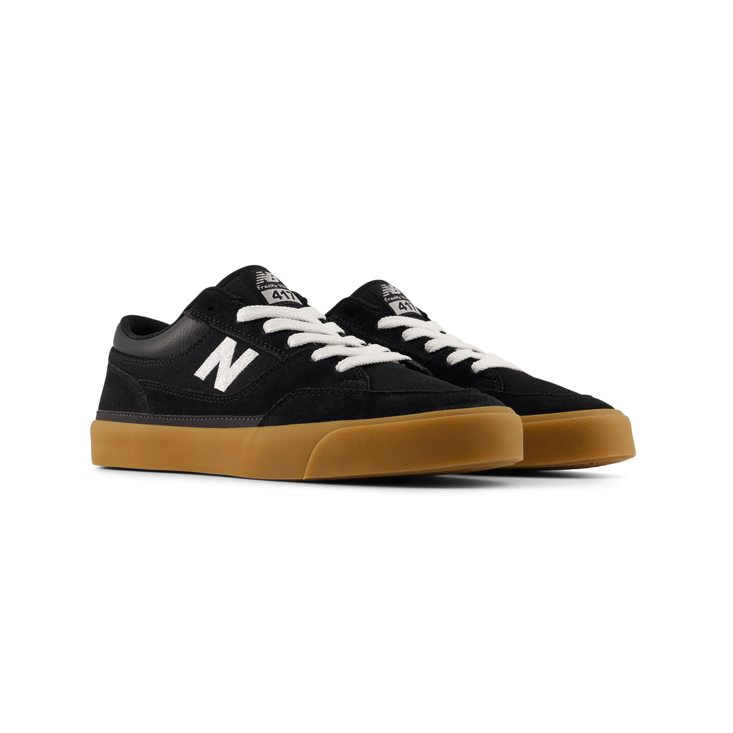 New Balance Numeric - Franky Villani 417 Low Shoes - Black/White/Gum
