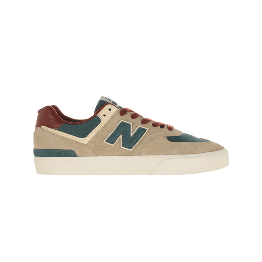 New Balance Numeric -  574 - Tan/Forest Green