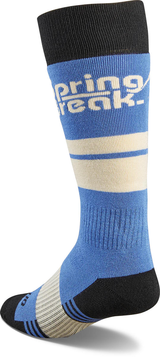 Thirtytwo Spring Break Snowboard Socks Blue/Black SALE