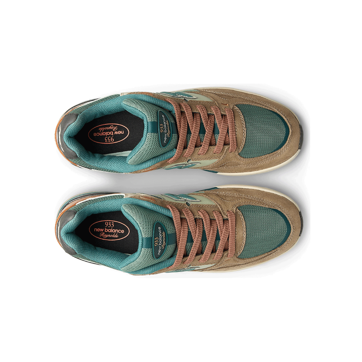 New Balance Numeric - Andrew Reynolds 933 Shoes - Mushroom/New Spruce