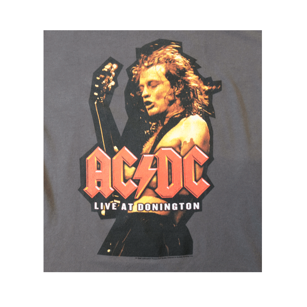 Amplified - AC/DC Live At Donnington  T-Shirt - Charcoal