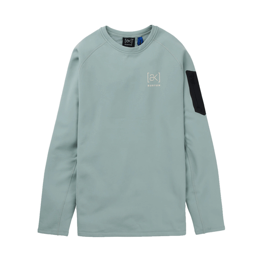 Burton - AK Baker Stretch Fleece Crew -Petrol Green NEW FOR 2025