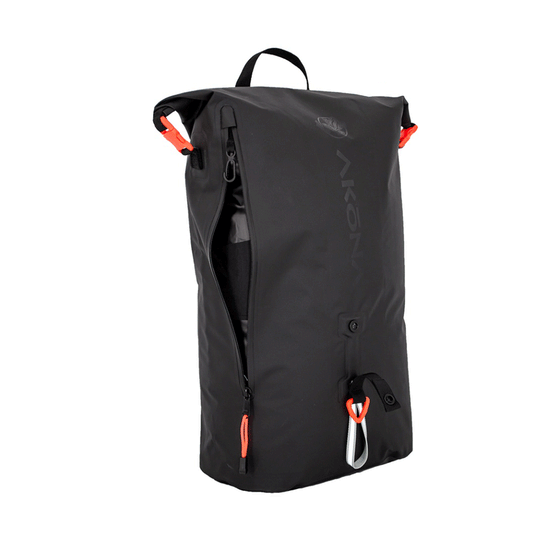 Akona - Azores Dry Back Pack 20 Litre Roll Top - Black