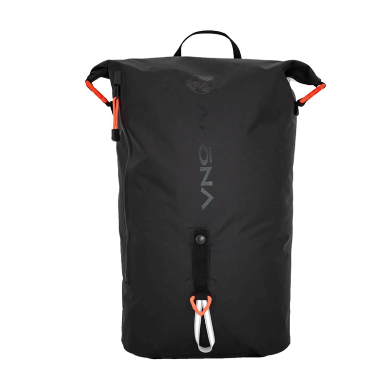 Akona - Azores Dry Back Pack 20 Litre Roll Top - Black