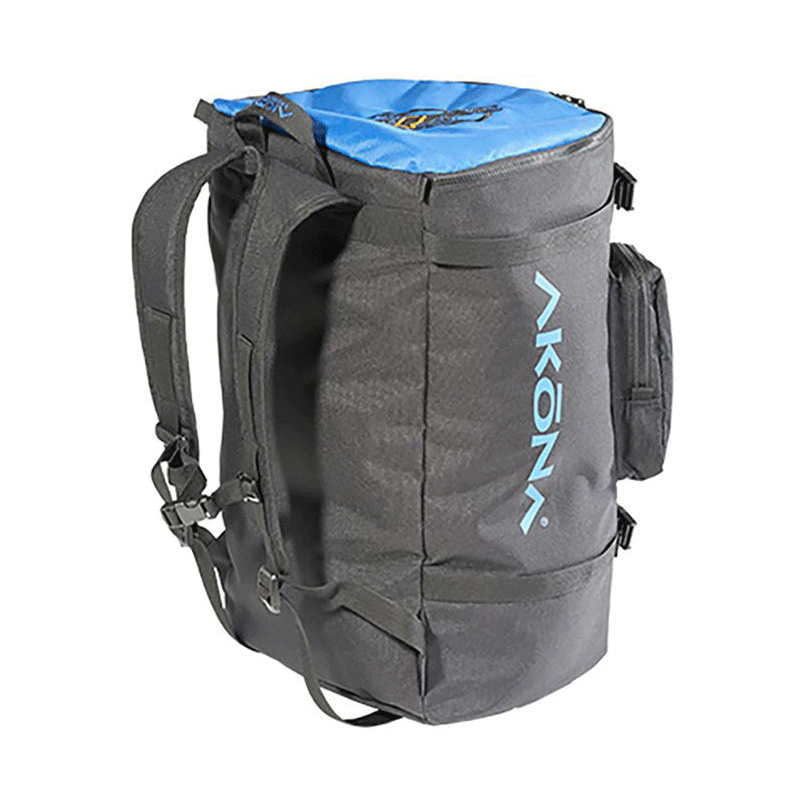 Akona - Globetrotter Dive Travel Bag 58L - Black/Blue SALE