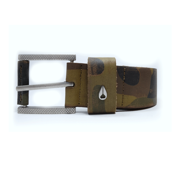 Nixon - Americana Leather Belt - Woodland SALE