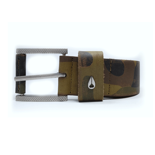 Nixon - Americana Leather Belt - Woodland SALE