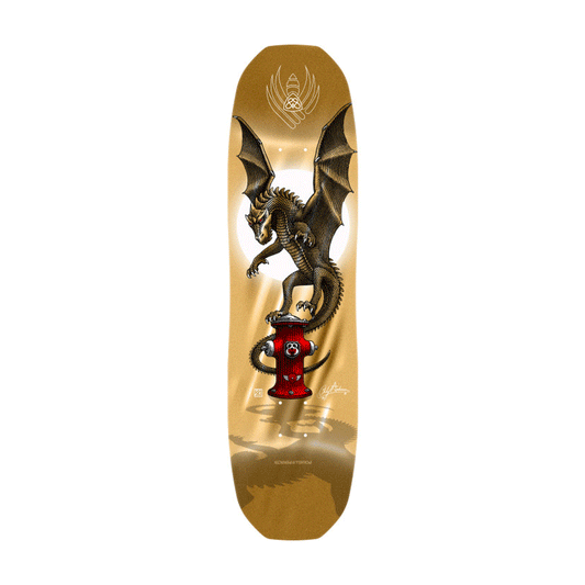 Powell Peralta - Andy Anderson Hydrant Dragon Flight Deck Shape 311 Gold Foil - 8.45"