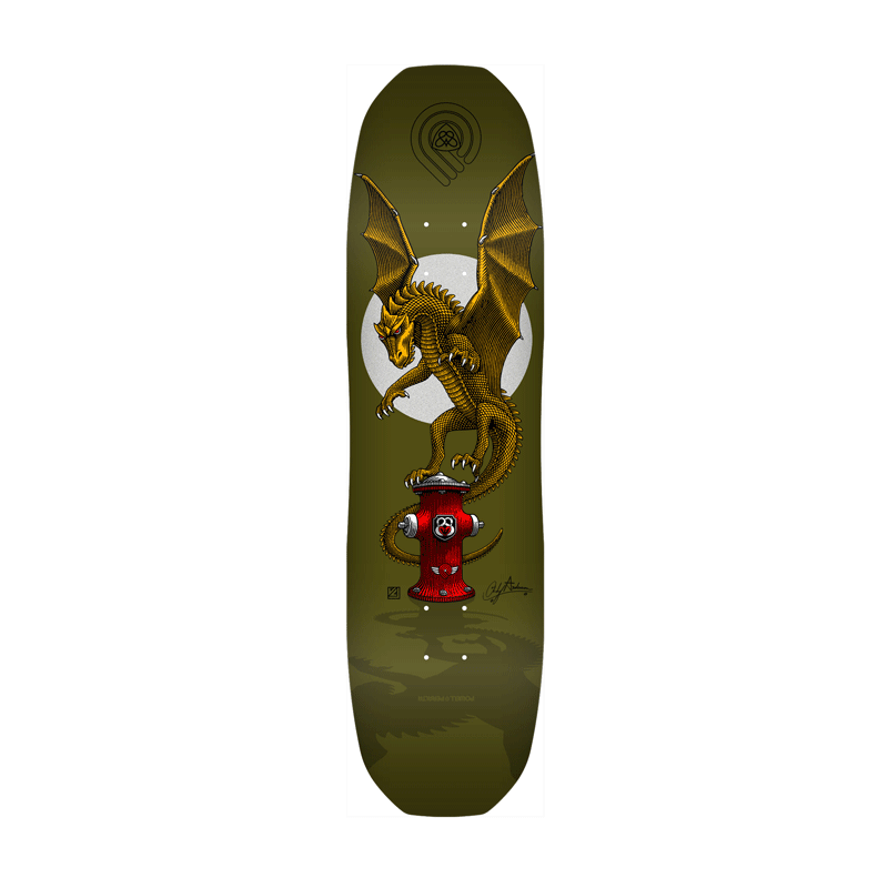 Powell Peralta - Andy Anderson Hydrant Dragon Deck Shape 311 - 8.45"