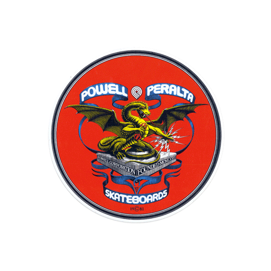 Powell - Banner Dragon Sticker
