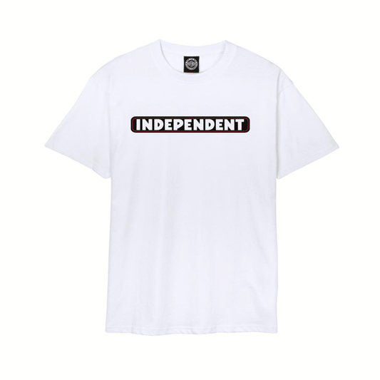 Independent - Bar Logo T-Shirt - White