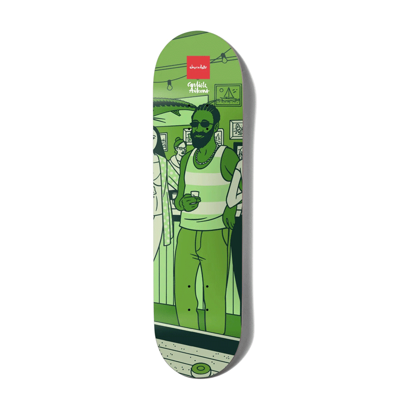 Chocolate - Bar Series Carl Aikens Deck - 8.5"