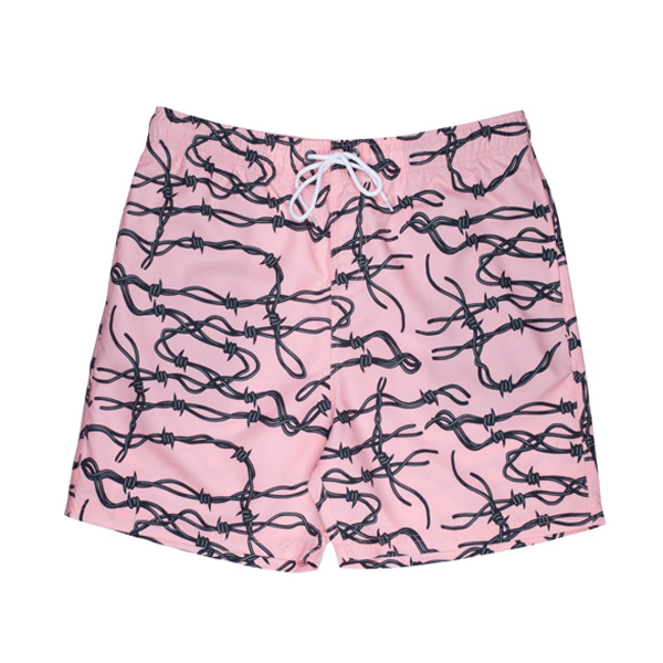 Santa Cruz - Barbed Wire Swimshort - Pink