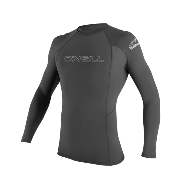 O'Neill - Basic Skins L/S Rash Vest - Graphite