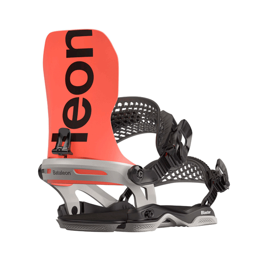 Bataleon - Asymwrap Blaster Bindings - Neon Red/Glacier Grey SALE