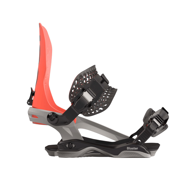 Bataleon - Asymwrap Blaster Bindings - Neon Red/Glacier Grey SALE